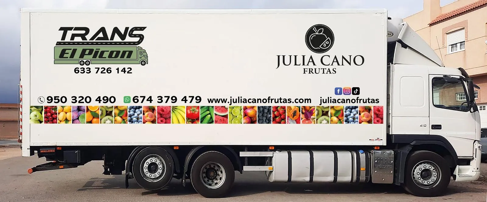 Distribución a hostelería de Julia Cano Frutas