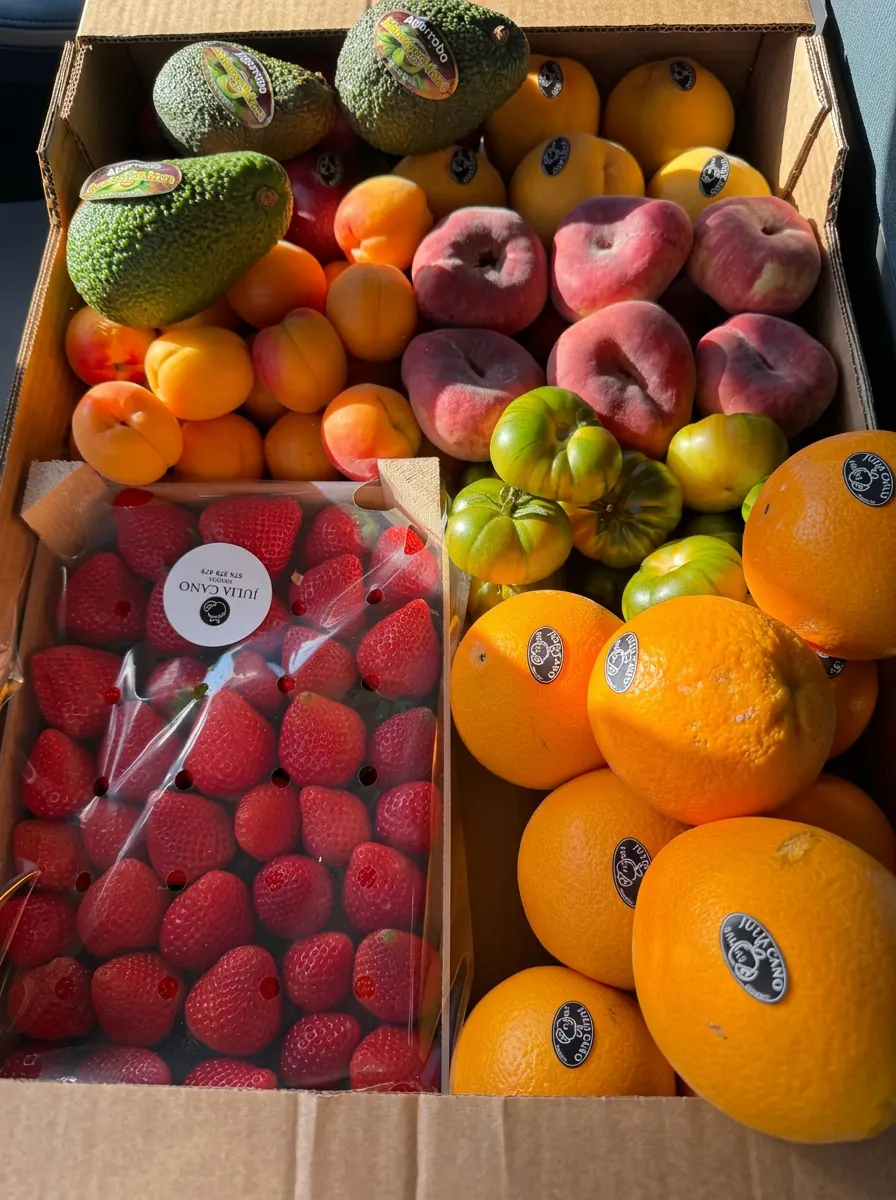 Envío a domicilio de Julia Cano Frutas